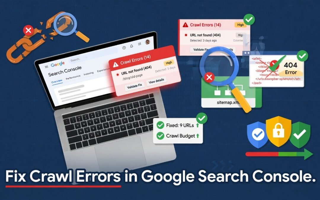 How to Fix Crawl Errors in Google Search Console