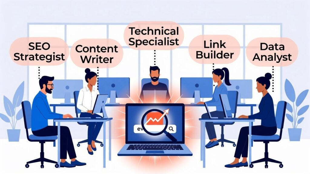 Works Inside an SEO Agency