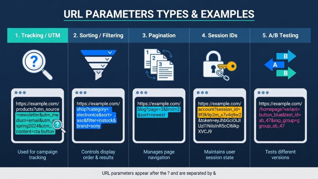 5 Types of URL Parameters That Destroy Crawl Efficiency