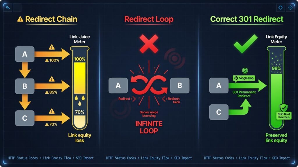 Critical 301 Redirect Rules for Maximum Link Equity Preservation