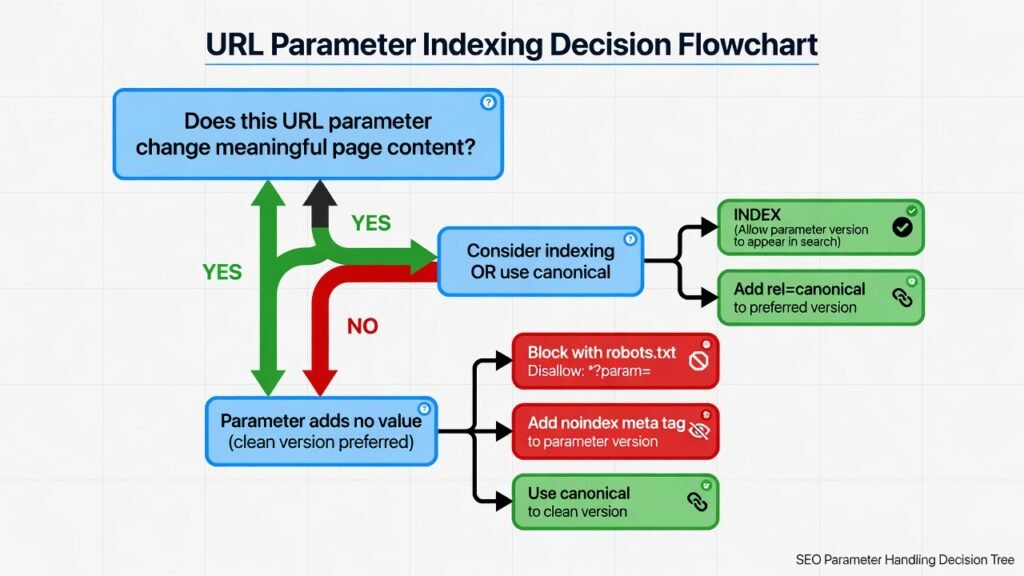 URL Parameter Handling Decision Tree