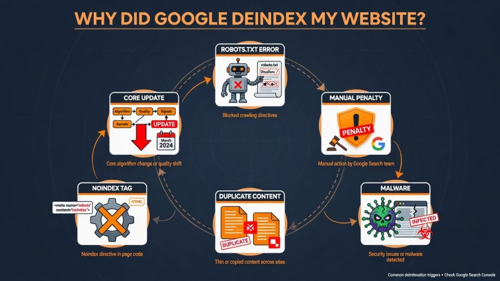 Why Did Google Deindex My Website